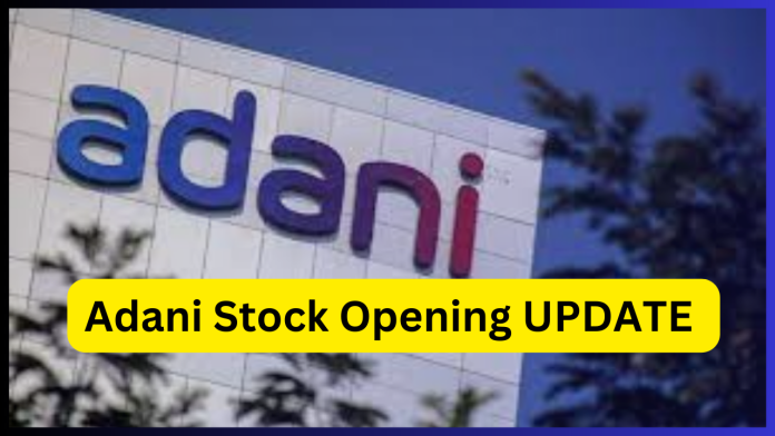 Adani Stock Opening Today : All shares of Adani Group declined, this stock fell by more than 2 percent