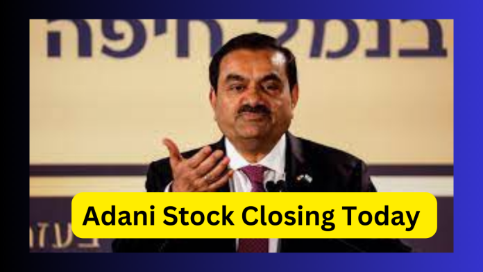 Adani Stock Closing Today : Rajiv Jain again brought Adani shares out, prices jumped up to 6 percent