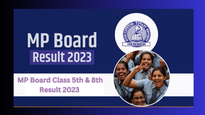 MP Board Result 2023: 5th and 8th results will be released today, you can check with these easy steps