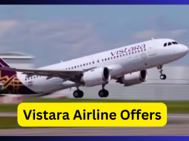 Vistara Airline Offers : Offers discount on domestic and international flight tickets. Route and other details here