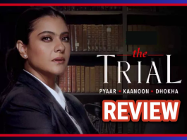 The Trial Review : The temper of advocacy in husband, wife and infidelity, Kajol-Ali's performance in the sliding series