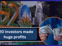 G20 summit : G20 investors made huge profits, the figure in 6 days crossed Rs 11 lakh crore