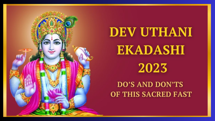 Devuthani Ekadashi 2023: Know important things from breaking the fast of Devuthani Ekadashi to the method.