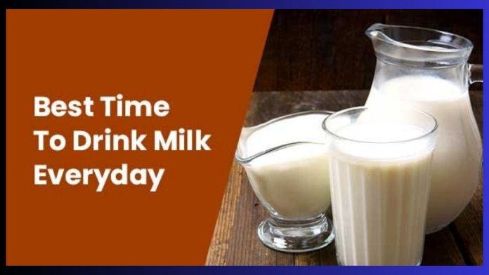 Drink milk at right time : What is the right time to drink milk? When the body gets benefit otherwise you will become victim of gas-acidity.