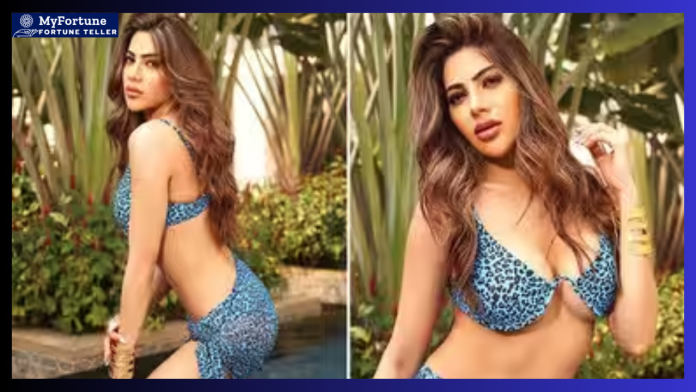 Nikki Tamboli adds a touch of hotness in bikini, see her sizzling look