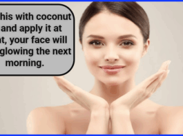 Coconut Oil For Glowing Skin : Mix this with coconut oil and apply it at night, your face will look glowing the next morning.